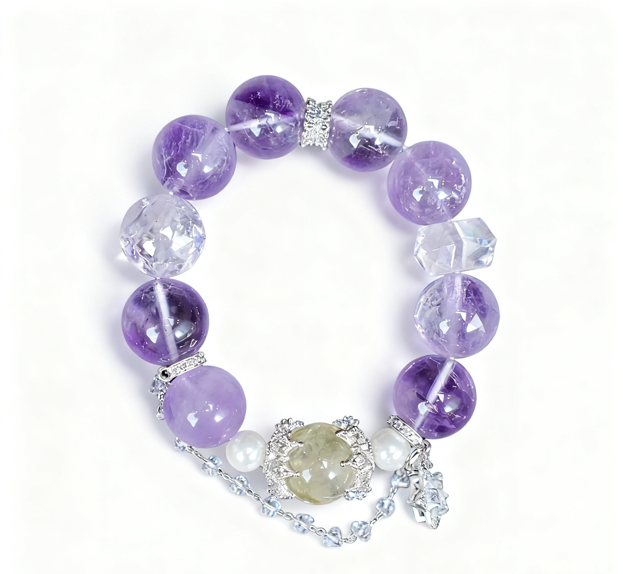 RARE PHOSPHOSIDERITE ENERGY BRACELET